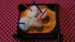 Spinning Top Battle of Candy Interesting Japanese DIY Candy [upl. by Minardi]