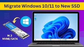 Migrate Windows 1011 to NEW SSD  NVME M2 [upl. by Mina]