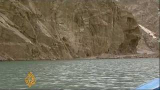 Pakistan landslide engulfs villages [upl. by Nomaid]