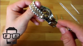 Uhrenarmband wechseln German Tutorial [upl. by Haraz]