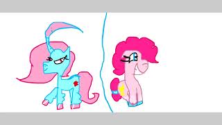 Mlp Pinkie Pie and Rainbow Dash G5 redesign [upl. by Anirdna536]