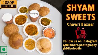 Trending Breakfast Olddelhi Old Delhi Breakfast At Shyam Sweets Chawri Bazar [upl. by Aiksas]