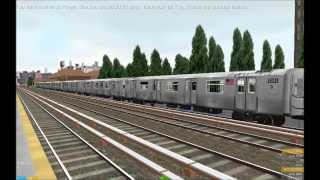 OpenBVE HD EXCLUSIVE Bombardier LIRR and MNRR M7 EMU Propulsion Preview [upl. by Annad]