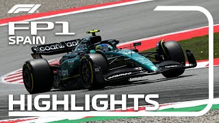 FP1 Highlights  2023 Spanish Grand Prix [upl. by Steffen]