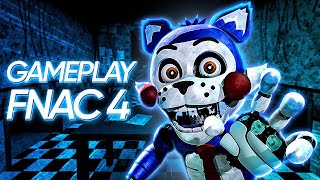 GAMEPLAY DE FNAC 4 FNAF Forgotten Candys Nights [upl. by Ealasaid]