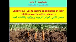 Chapitre 2  Les facteurs édaphiques et leur relation avec les êtres vivants tcsf  شرح بالدارجة [upl. by Sorenson424]