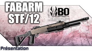 STF12 Fabarm  BO Manufacture Présentation  Review  Airsoft FR  EN subs [upl. by Ardnoyek732]