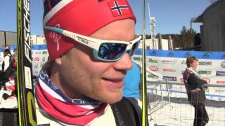 Birkebeinerrennet 2015 Eirik Brandsdal og John Kristian Dahl [upl. by Eleaffar944]