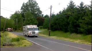 Fire truck parade 2013 part 2 [upl. by Drogin499]