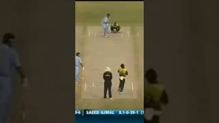 Saeed Ajmal Great Bowling shorts cricket [upl. by Lowrie]