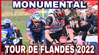 RESUMEN ➤ TOUR de FLANDES 2022 🇧🇪 Batalla Monumental [upl. by Gusella]