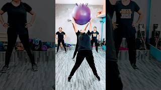 GymBall Workout Namkum Ranchi DanceAndFitnessClubNamkum [upl. by Russom]