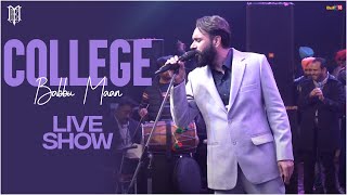 New Live Show  Babbu Maan  College Live  Latest Live Show 2023 [upl. by Glynda]