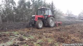 Mtz 8201  Kühne KMF 335 Kertszántás 2016 HD [upl. by Lepley]