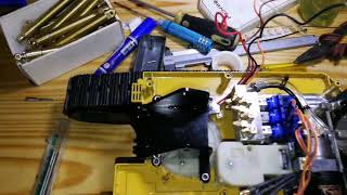 rc hydraulic huina 580 convert to hydraulic system Part1 [upl. by Liemaj]