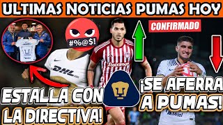 ✅🔥🔥ULTIMA HORA EX DE PUMAS EXPL0TA CONTRA DIRECTIVA DEL PRETE RECHAZA OFERTAS REGRESA NICO FREIRE [upl. by Karylin]