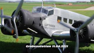 Worlds largest Ju 52 RC 100kg [upl. by Nivat]