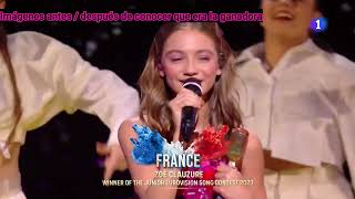 ZOÉ CLAUZURE Francia quotGanadora de Eurovisión Junior 2023quot [upl. by Zumwalt970]