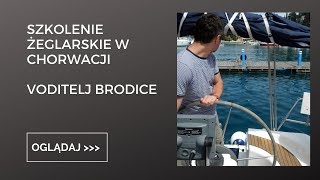 Szkolenie żeglarskie w Chorwacji  Voditelj Brodice [upl. by Macdonell]