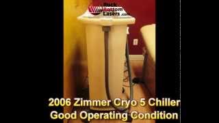 2006 Zimmer Cryo 5 Chiller Good Operating Condition for Sale [upl. by Venterea]