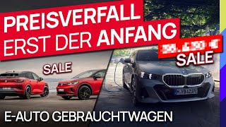 Elektroauto Gebrauchtwagen  Preisverfall erst der Anfang [upl. by Jarl533]