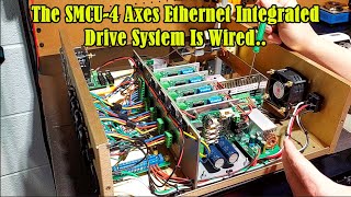 The SMCU4 Axes Ethernet Integrated Drive System Is Wired [upl. by Claus]