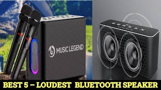 Top 5 Best Loudest Bluetooth Speaker 2024 [upl. by Accalia552]