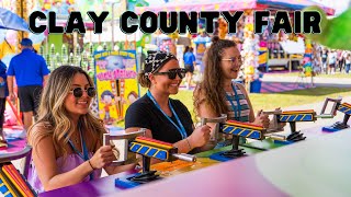 Clay County Fair  Florida Fairs fair florida ride [upl. by Edualc]