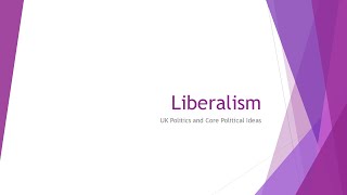 Liberalism  Pearson Edexcel Politics ALevel [upl. by Acysej]