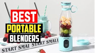 ✅Top 5 Best Portable Blenders of 2023 [upl. by Leunamnauj616]