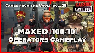 TACTICOOL 🔥MAXED 10010 OPERATORS GAMEPLAY🔥Games from the Vault vol28 [upl. by Nolyaj]