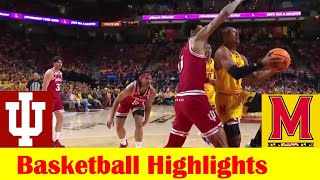 Indiana vs Maryland Basketball Game Highlights March 3 2024 [upl. by Ahto]