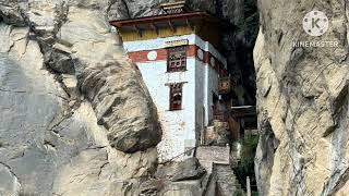 Tigers Nest Monastery Paro TaktsangBhutatrekkingtourism [upl. by Cenac]