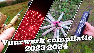 VUURWERK COMPILATIE 20232024 [upl. by Parnell]