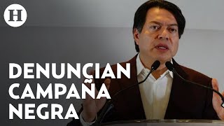 Presenta queja por campaña negra Mario Delgado denuncia ataques contra Claudia Sheinbaum [upl. by Elijah]