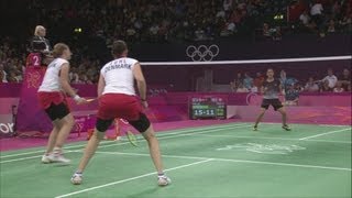 Badminton Womens Doubles Group Play Stage  Grp D  DEN V HKG Full Replay  London 2012 Olympics [upl. by Thomas]