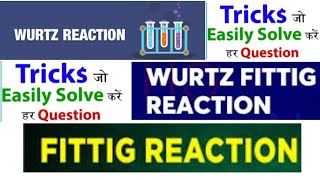 Wurtz reaction  Fittig reaction  Wurtz fittig reaction  NEET IITJEE  11th  12th  Faiyum sir [upl. by Nalyd]