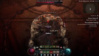 Lidless Wall Bone Spear Lilith Kill  Diablo 4 [upl. by Silevi]