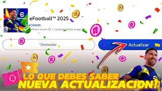 A lNSTALAR eFootball 2025😍Asi es La Nueva Version Evolucionada Con Nueva Grafica🥳Super Licencias✅ [upl. by Raskind214]