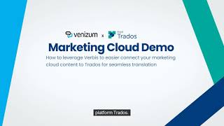 Salesforce Marketing Cloud to RWS Trados platform TMS [upl. by Estrellita]