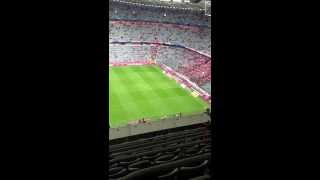 Allianz Arena Oberang Sicht [upl. by Adnoryt]