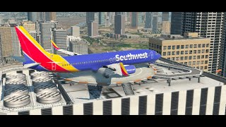 How I landed the 737 on a helipad  Xplane 11 [upl. by Eustis]