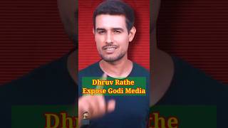 Dhruv Rathee Exposing Godi Media dhruvrathee dhruvratheeexposed shorts godimedia dhruv viral [upl. by Ahsasal]