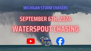 Waterspouts amp Chill  Radar amp Waterspout Chasing September 6th 2024 [upl. by Pazia215]