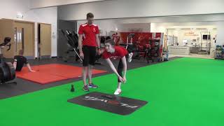 Arabesque Rotation  Hamstring Series [upl. by Elamef]