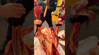 Butcher Skills Mastering the Whole Cow MeatCraft ButcherLife [upl. by Ezar356]