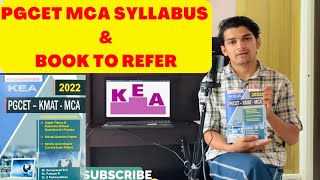 PGCET MCA SYLLABUS amp BOOK TO REFER📚📖 [upl. by Berl]