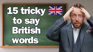 15 very tricky words to say in a modern British RP accent  Top tips to master pronunciation [upl. by Silenay565]