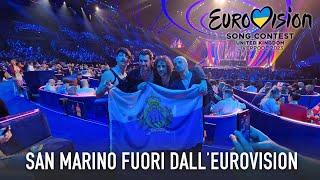 Eurovision 2023 San Marino fuori dalla finale I Piqued Jacks quotNon abbiamo rimpiantiquot [upl. by Milty793]