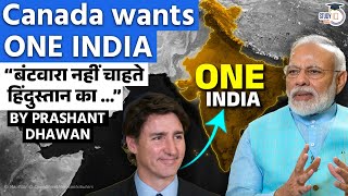 Canada wants ONE INDIA  We dont support division of India says Canada over Khalistan issue [upl. by Levinson501]